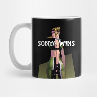 Sonya Blade Mortal Kombat Mug